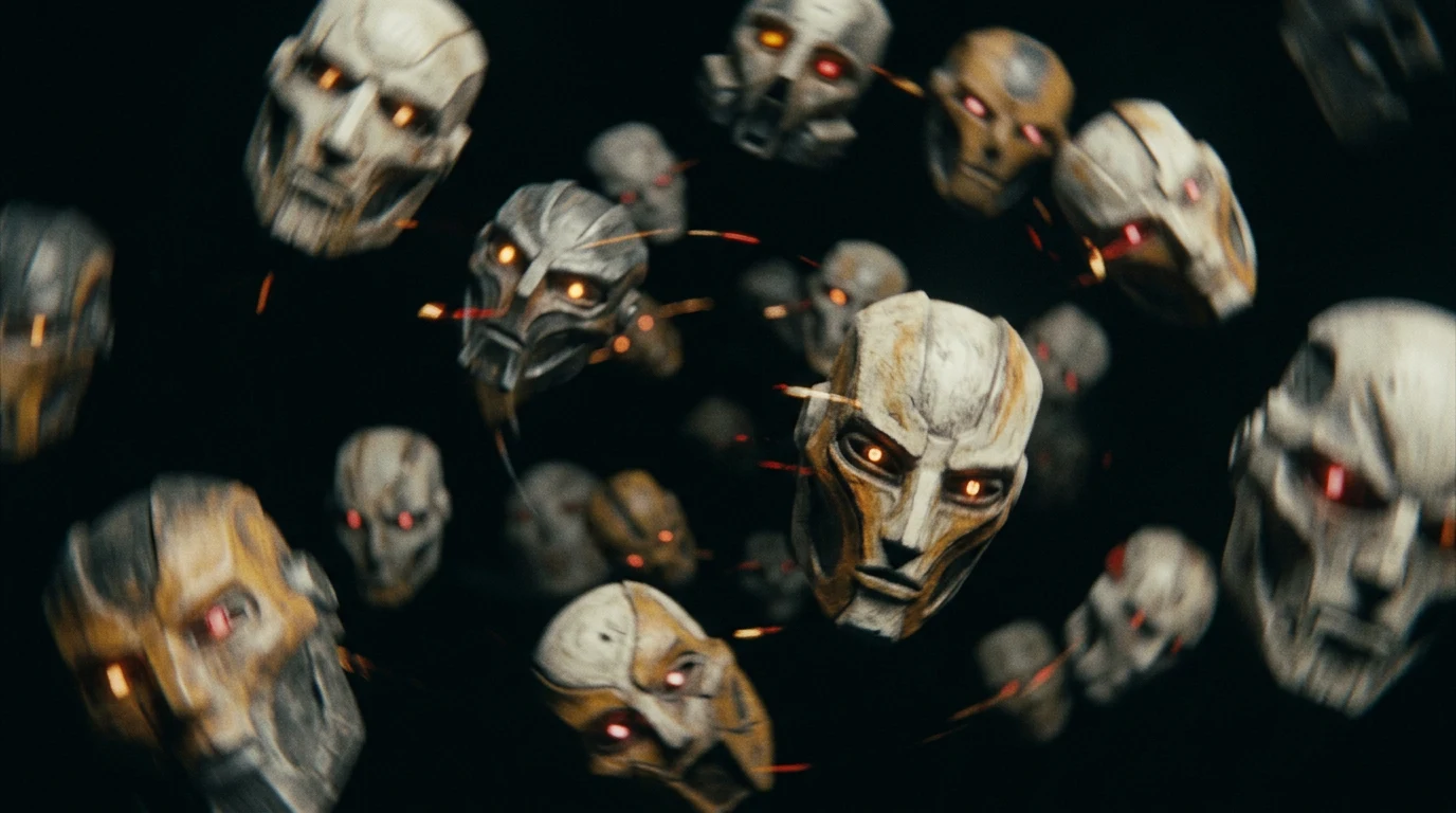 The Swarm Of Faces