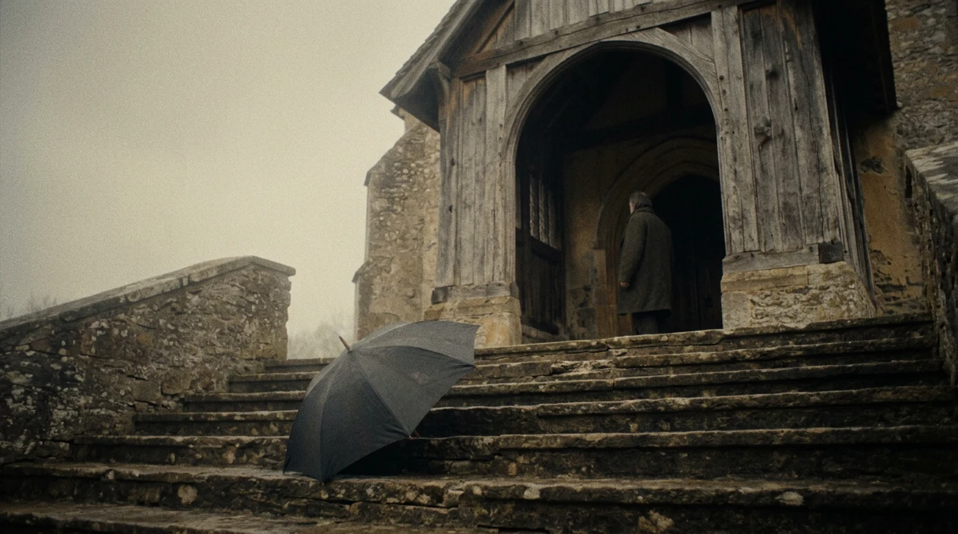 The Dropped Umbrella