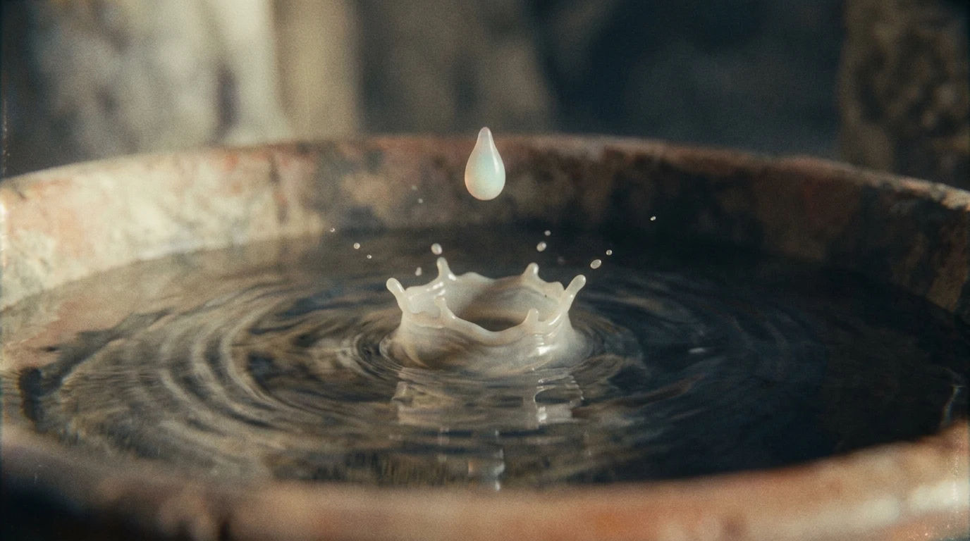 The Drop Into Water